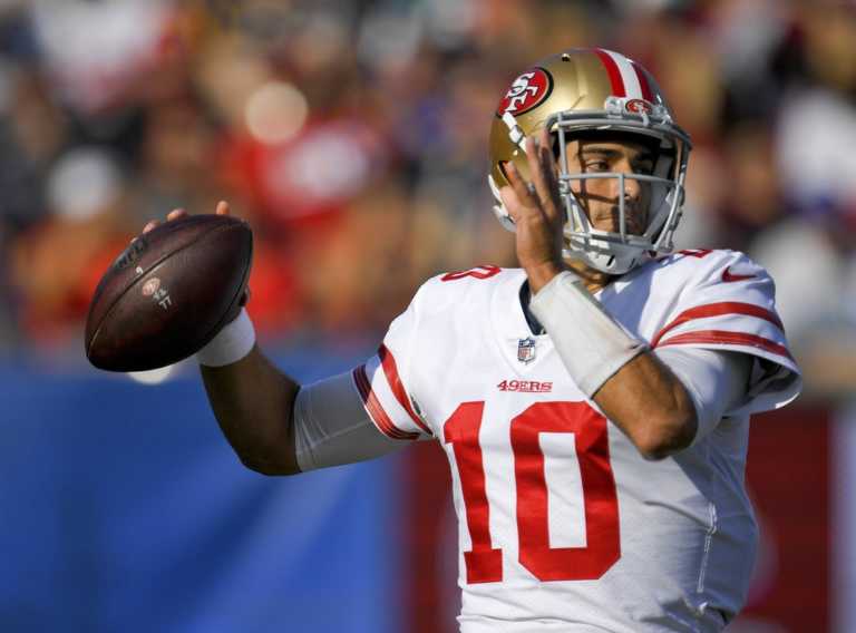 Garoppolo, 49ers beat playoff-bound Rams 34-13