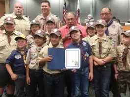 PHOTO: Cub Scout Pack 515 recognized