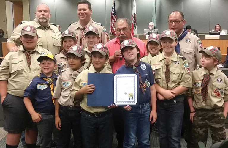 PHOTO: Cub Scout Pack 515 recognized