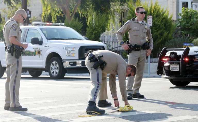 Concord Police officers struck by car in Santa Cruz