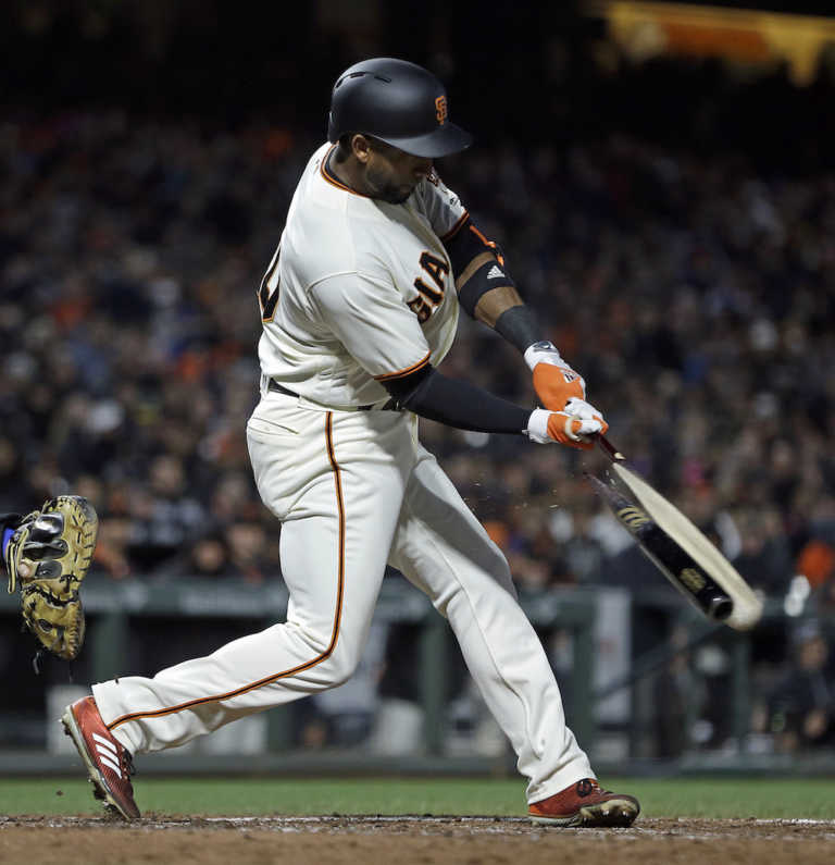 Nunez's 2-run infield single keys Giants' 4th straight win