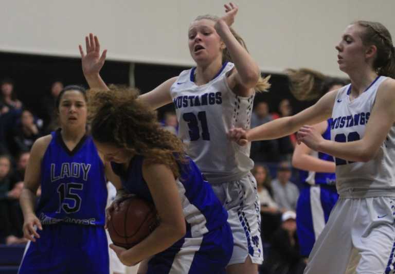 Girls' MBL-G Basketball: Youthful Mustangs hang on for 'big' win