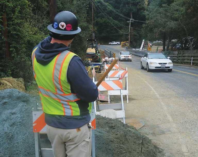 New Valencia Road work underway