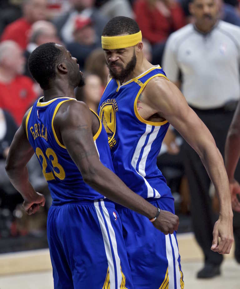 Warriors move on with a sweep of the Trail Blazers