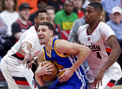 Warriors take 3-0 series lead over Blazers with 119-113 win