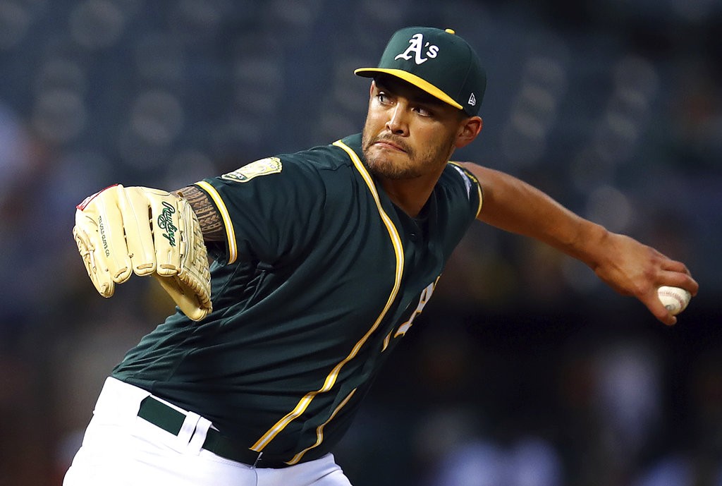 Sean Manaea ends his season on a high note as A's extend win streak against  Rangers to seven games – East Bay Times