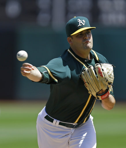 Triggs, A's blasted by Mariners