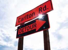 Carlton Road closure set for Thursday