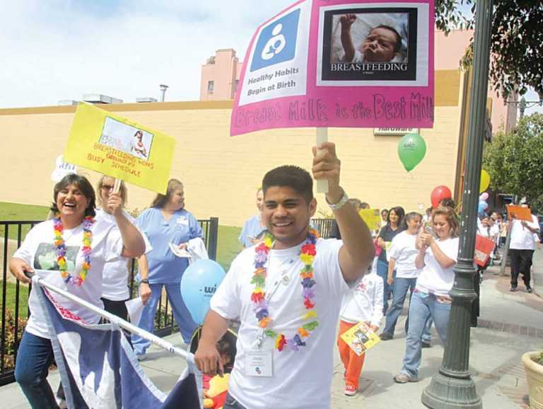 Breastfeeding fair, walk returns