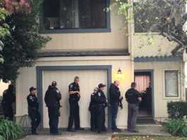 Standoff underway with possible stabbing suspect