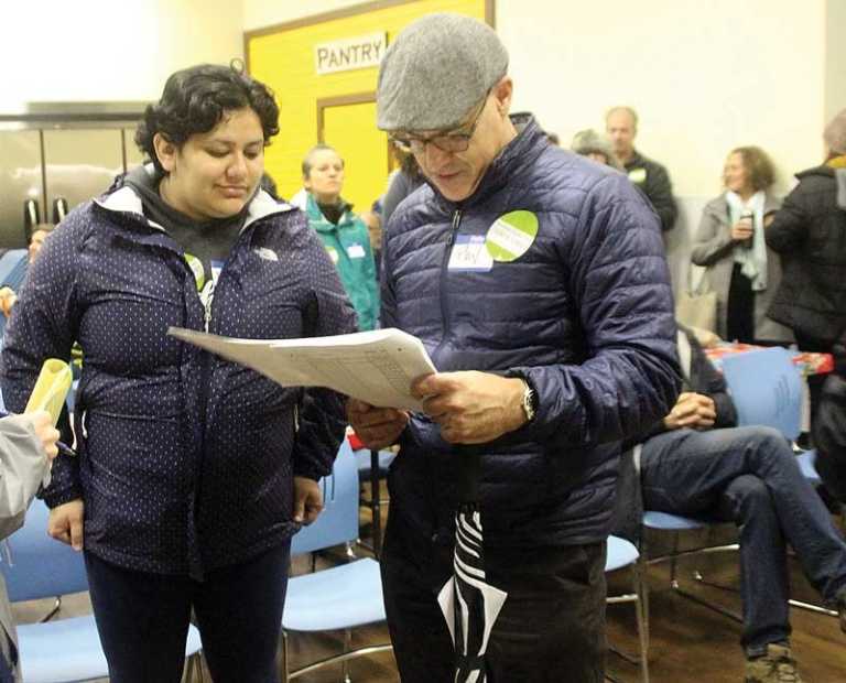 Volunteers help with biennial homeless census