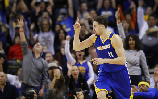 Thompson's second half sparks Warriors past Grizzlies 106-94