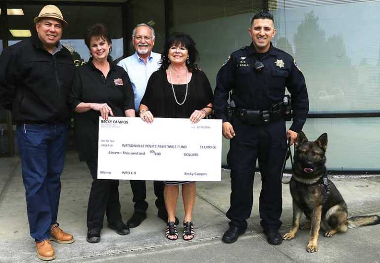 Large donation brings aboard new K-9