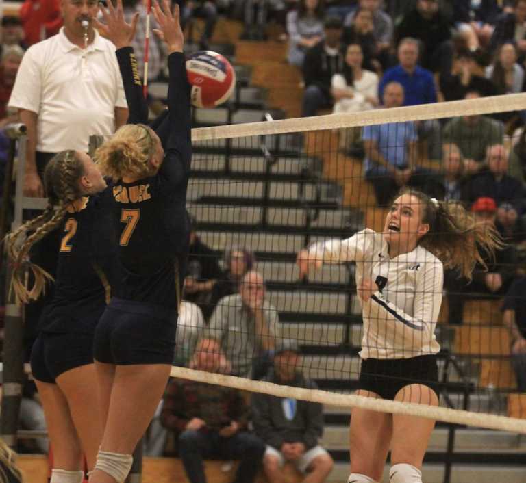 Girls CCS Volleyball: Aptos' title hopes stuffed by rival Soquel