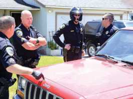 Police: Man fired shots, committed burglaries