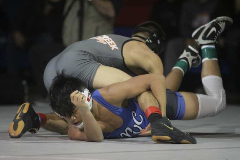 CCS Wrestling: Cabuag, M.V.C. impress at section championships