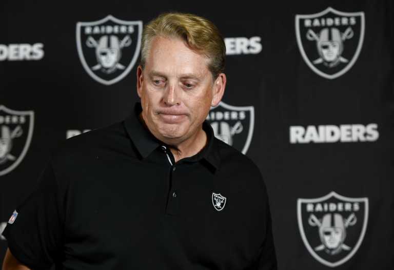 Raiders fire coach Jack Del Rio after 6-10 season