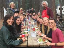 Rotary hosts exchange students at Yosemite