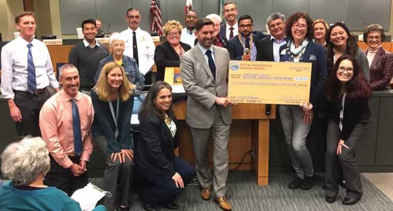 PHOTO: City employees raise $5K for food bank