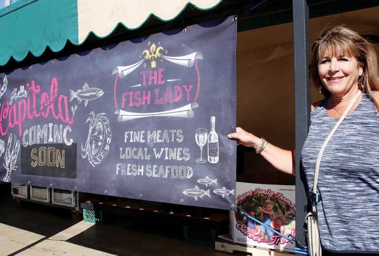 Fish Lady swims to Capitola location