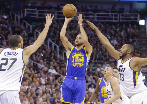 Curry's 30 lead Warriors to sweep after 121-95 win over Jazz