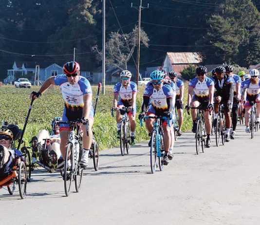 Bicycle trip for veterans passes through Watsonville
