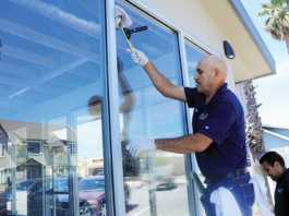 New business space in East Fifth Plaza