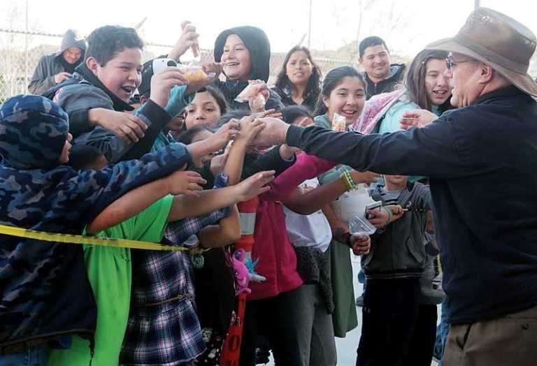 Science off the edge: City holds annual Egg Drop contest