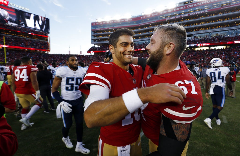 Jimmy Garoppolo, stingy defense lead San Francisco 49ers past