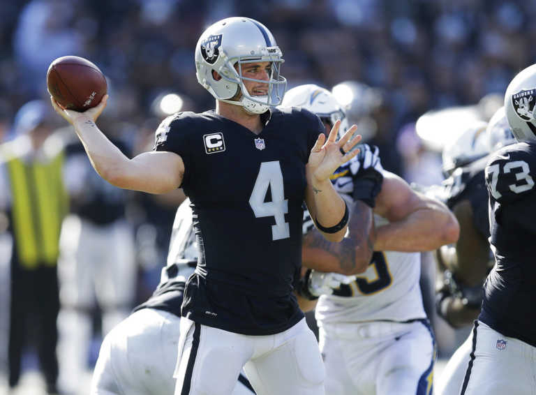 Raiders look to right ship in showdown vs. 1st-place Chiefs