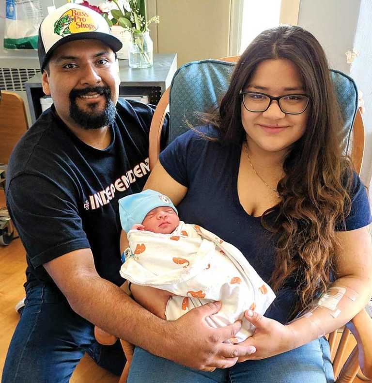 PHOTO: Santa Cruz County's first baby of 2019