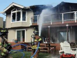 PHOTO: La Selva Beach home hit hard by fire