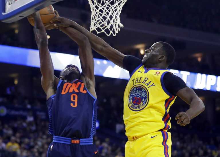 After 2 lopsided losses to OKC, Durant leads Warriors rout