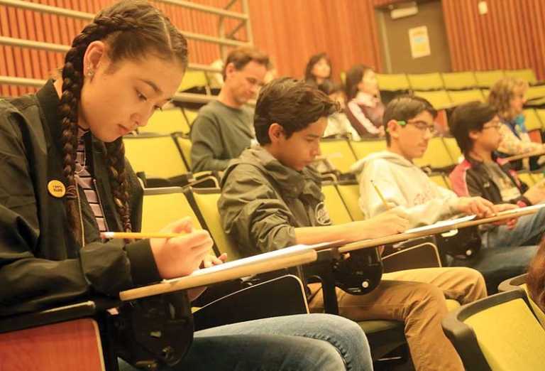 Students compete in annual spelling bee