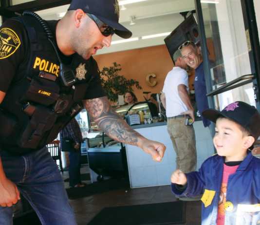 WPD participates in national Coffee with a Cop event