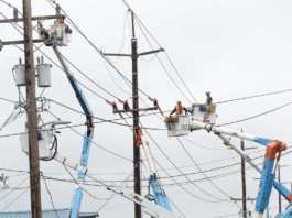 Crash blots out power to 542 customers
