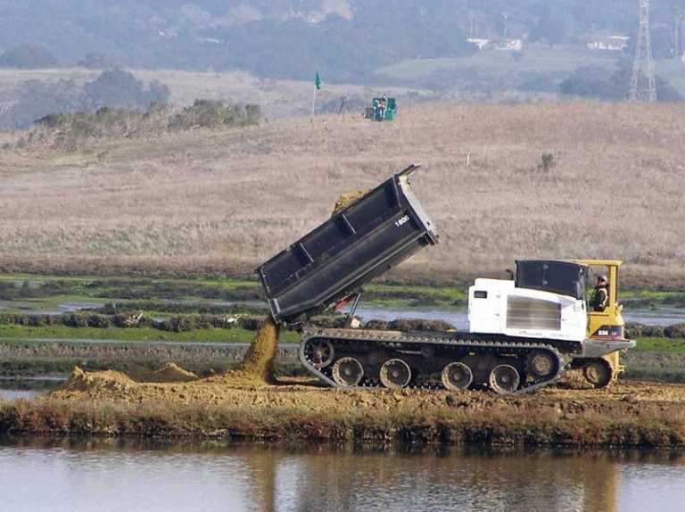 Restoration of tidal marshes underway