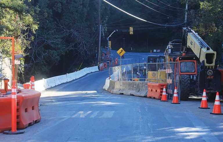 New Valencia Road work underway