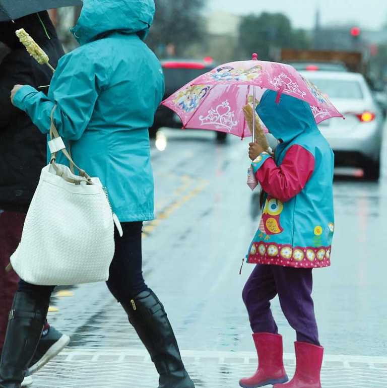 PHOTO: More rain Saturday, followed by sunny Sunday