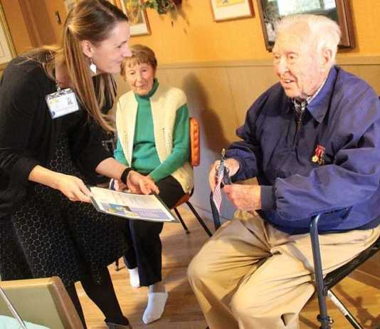 Hyde honored for WWII service