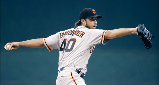 Bumgarner lands on DL after dirt bike accident