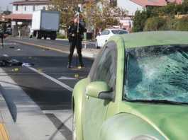 Man struck while crossing Airport Boulevard