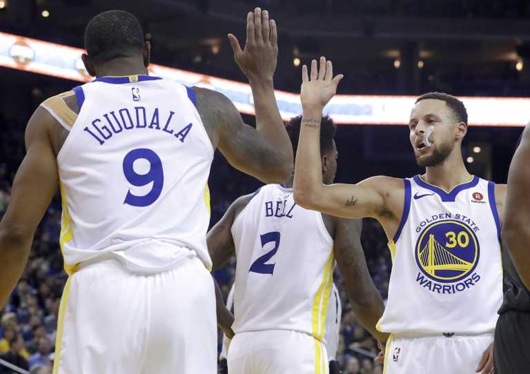 Stephen Curry scores 34 points, leads Warriors past Nets