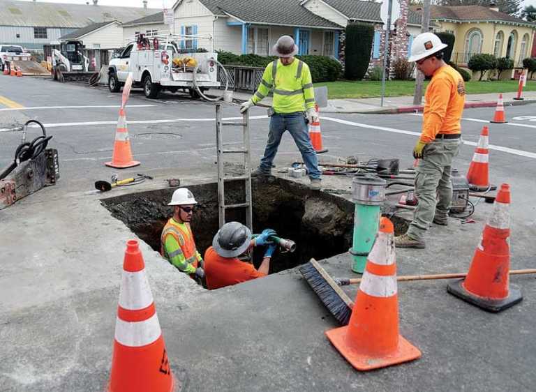 Underground history: Aged manholes being replaced