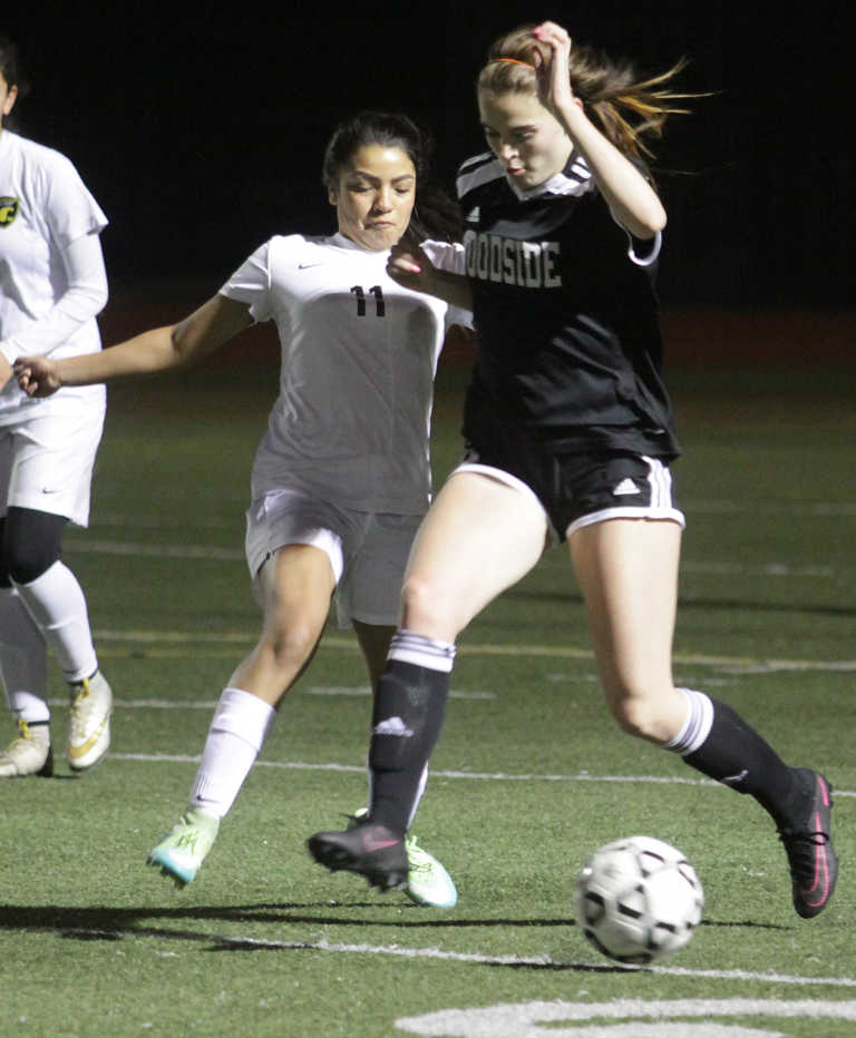 Girl's CCS Soccer: Youthful Watsonville gives powerhouse Woodside all it can handle in 1-0 loss