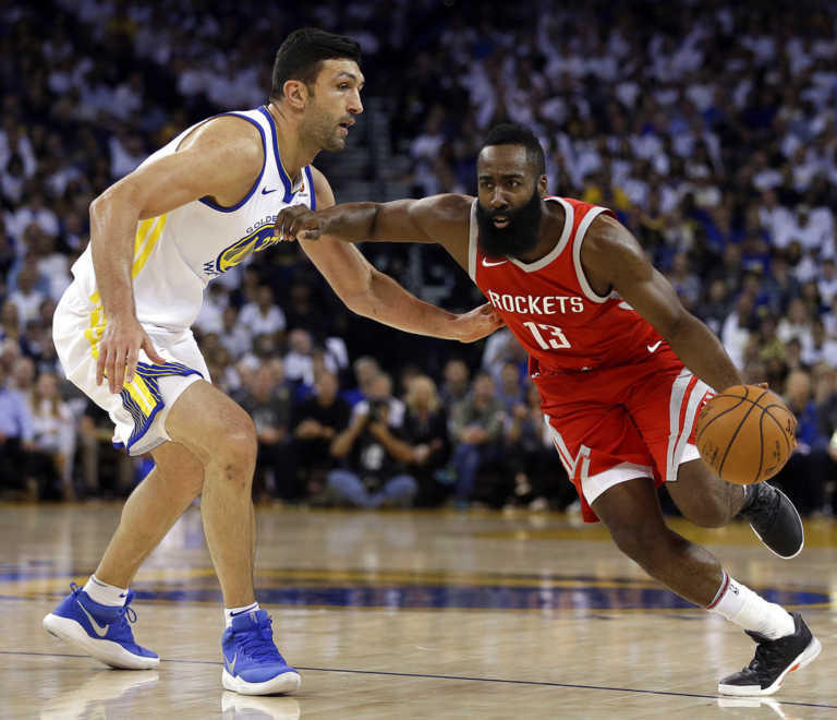 Rockets rally to spoil defending champion Warriors return