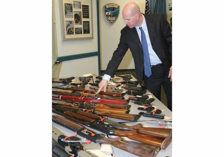 WPD sends 65 confiscated guns to be melted down