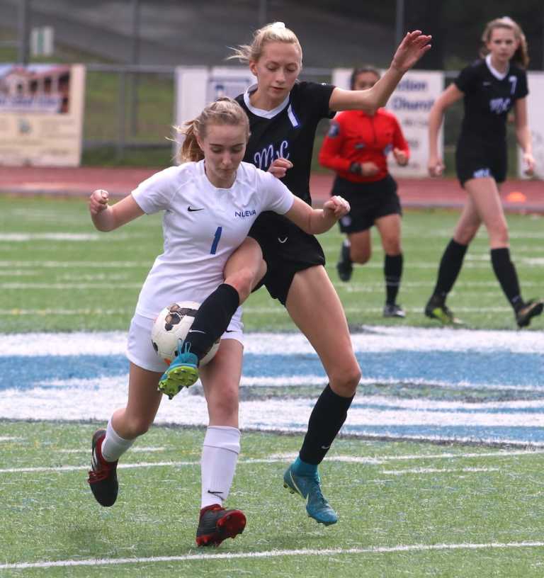 Girls' CCS soccer: M.V.C. shakes off nerves for first playoff win since '08