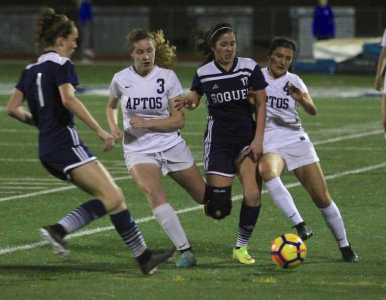 Girls' SCCAL Soccer: Aptos continues roll, exacts revenge on Soquel