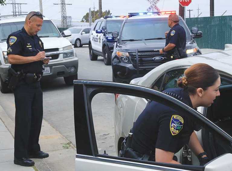 Man arrested after brief vehicle chase